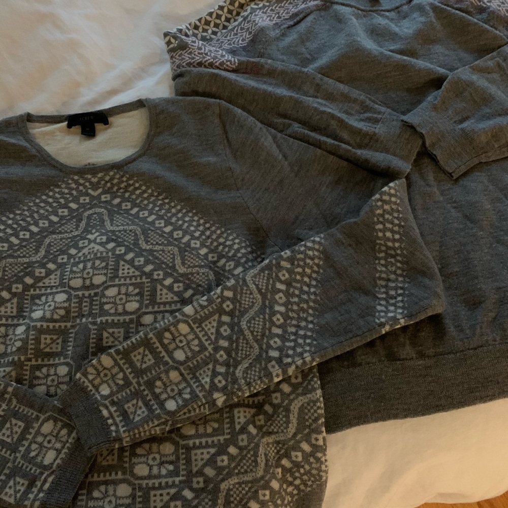 Lot of 2 J Crew sweaters